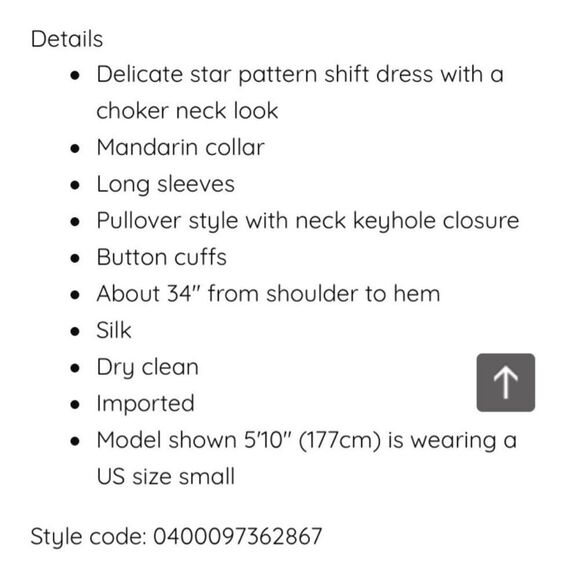 Equipment Cadence silk dress with stars size M olive green black - Picture 6 of 6